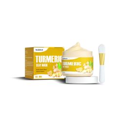 Hydrating Moisturizing Brightening Deep Cleansing Turmeric Mud Mask