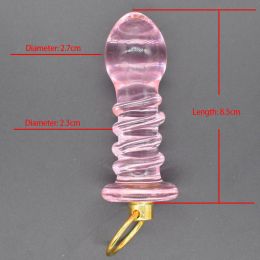 Men's And Women's Fashion Minimalist Glass Massage Tools (Option: D)