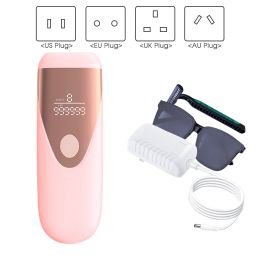 Bikinis IPL Hair Removal LCD Display Perm (Option: Pink-No box-AU)