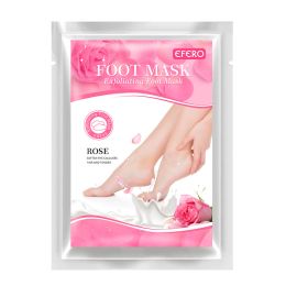 Horny Dead Skin Foot Mask Calluses Slippery (Option: Milk rose)