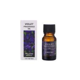 Aromatherapy essential oil humidifier (Option: Violet)