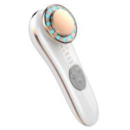 Facial Massager Skin Care Tools 7 In 1 Face Lifting Machine Galvanic Facial Machine Face Tightening Machine For Skin High Frequency Facial Machine (Option: Platinum-English manual)