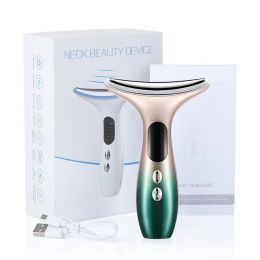 Skin Rejuvenation Face Lifting And Tightening RF Massage Instrument (Option: Gradient-English Version)