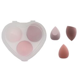 Make Up Sponge Becomes Too Big To Eat Powder (Option: Three sets of love)