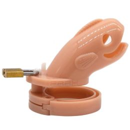 Male Plastic Chastity Lock  Toy (Option: Color)