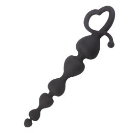 Silicone Bead Stopper For Men And Women (Color: Black)