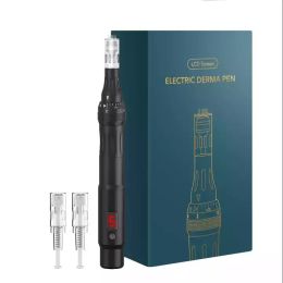 Charging P40 Electric Micro Needle Feijun Nano Beauty Micro Needle Pen Import Instrument (Option: Black-UK)