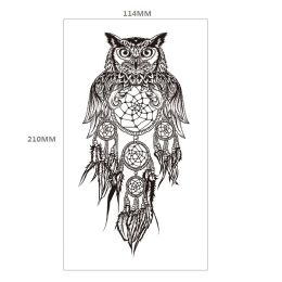 Animal Pattern Tiger Lion Half Arm Water Transfer Imitation Tattoo (Option: 23style-114x210MM)