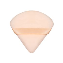 New Triangle Flocking Double-sided Makeup Cushion (Option: Nude)