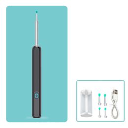 Fashion Personality HD Smart Visual Earpick (Option: NE3 Black-USB)