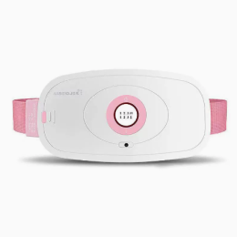 Girls Menstrual Period  Waist Warm Belt (Option: White-Plug in-USB)