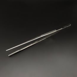 304 Stainless Steel Tweezers 30CM Decorative Cocktail (Option: Mirror light silver)