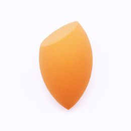 RT OrangeOrange Oblique Cut Foam Large Smear-proof Makeup Very Soft Cosmetic Egg Light Pinkblackcoffeeskin Color Wholesale (Option: Orange Without LOGO)