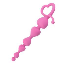 Silicone Bead Stopper For Men And Women (Color: Pink)