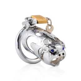 Metal Stainless Steel Male Chastity Device (Option: Silver-50MM Ring)